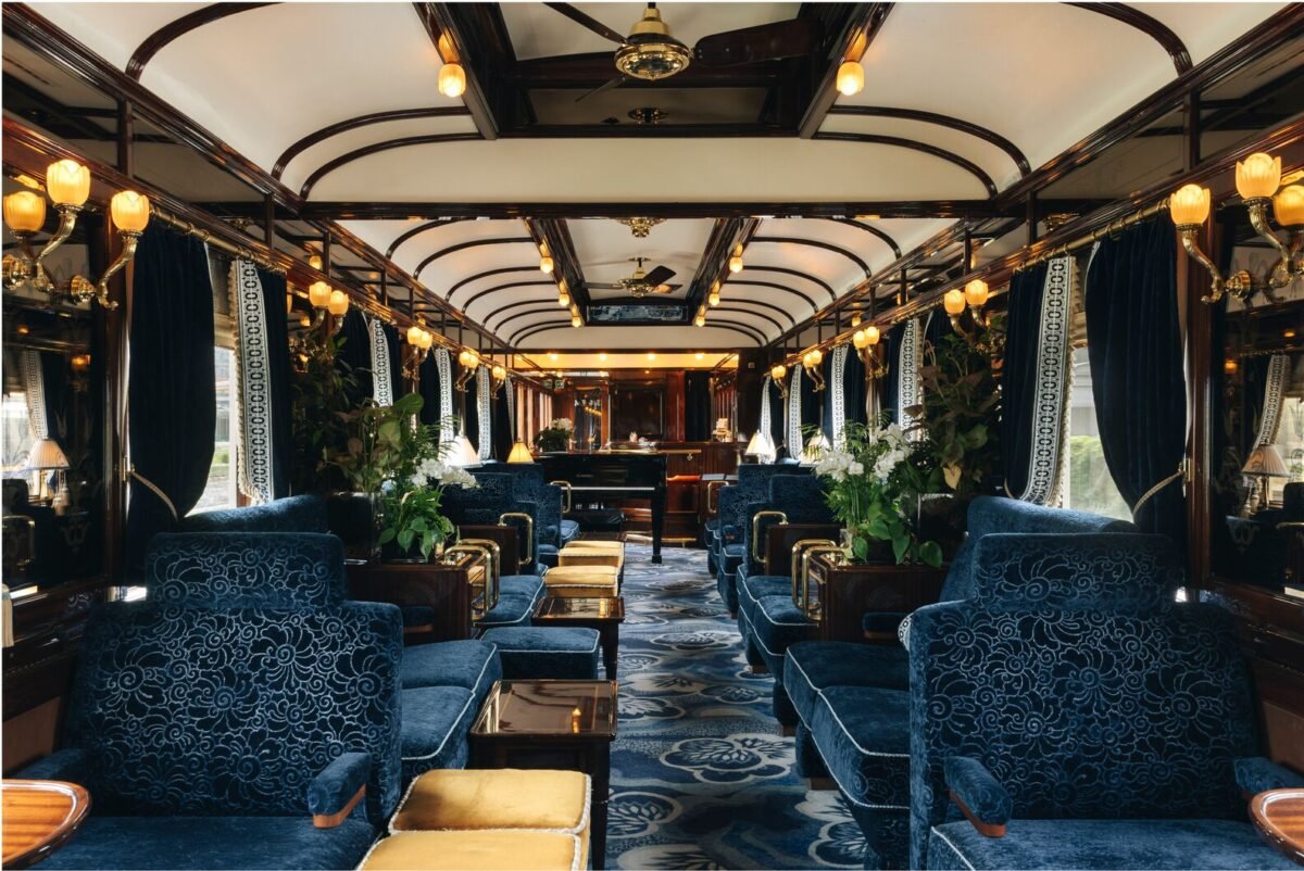 Bar Car 3674 aboard the Venice Simplon-Orient-Express, A Belmond Train